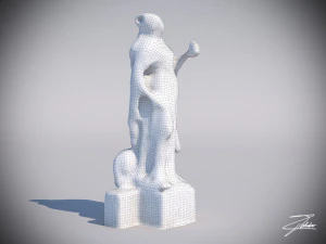 statue 2 3D Model