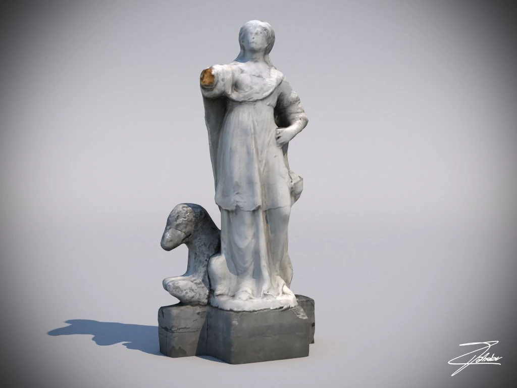 statue 3 3D Model .c4d .max .obj .3ds .fbx .stl .blend 