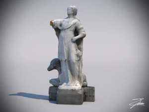 statue 3 3D Model