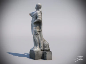 statue 3 3D Model