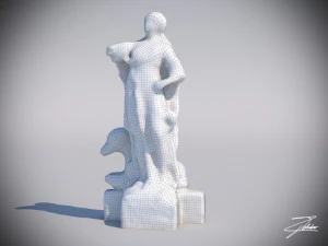 statue 3 3D Model