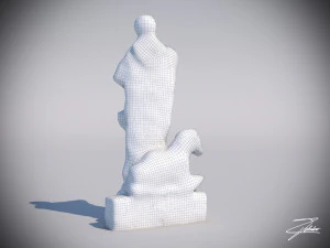 statue 3 3D Model