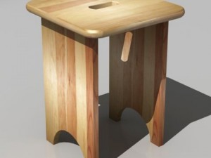 stool 3Dモデル