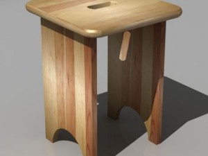 stool 3D Model