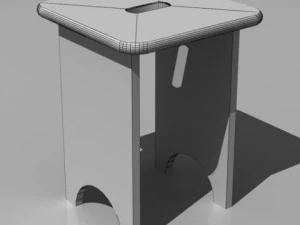 スツール 3Dモデル