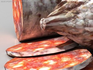 salame 3Dモデル