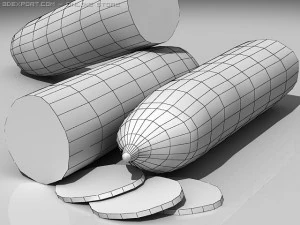 salame 3D Model