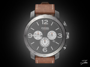 fossil jr 1486 wristwatch 3D Model
