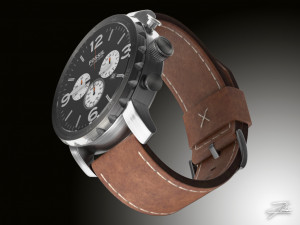 fossil jr 1486 wristwatch 3D Model