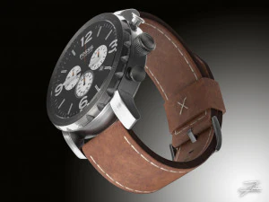 fossil jr 1486 wristwatch 3D Model