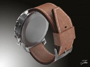 fossil jr 1486 wristwatch 3D Model
