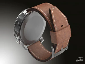 fossil jr 1486 wristwatch 3D Model