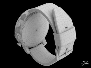 fossil jr 1486 wristwatch 3D Model