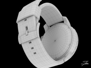fossil jr 1486 wristwatch 3D Model