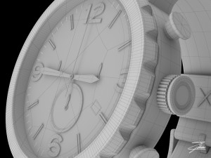 fossil jr 1486 wristwatch 3D Model
