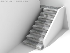 stairs Model 3D