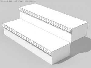 stairs Model 3D