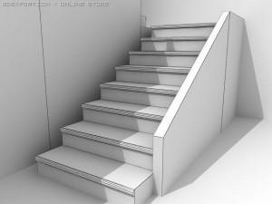 stairs Model 3D