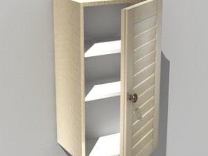 bathroom cabinet Model 3D