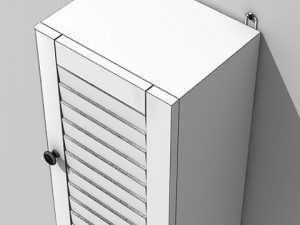 bathroom cabinet Model 3D