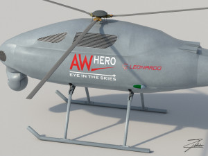 awhero tactical drone Modelo 3D