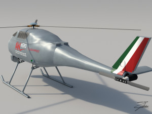 awhero tactical drone Modelo 3D