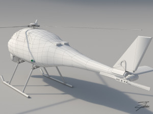 awhero tactical drone Modelo 3D