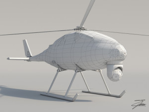 awhero tactical drone Modelo 3D
