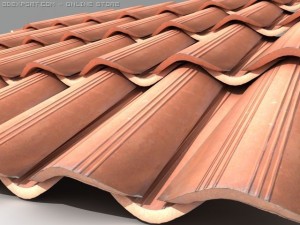 roofing tiles 2 Modello 3D