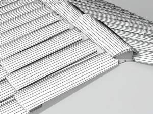 roofing tiles 2 Modello 3D