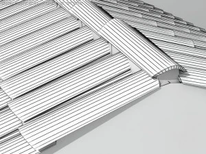roofing tiles 2 3D Model