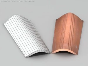 roofing tiles 2 3D Model