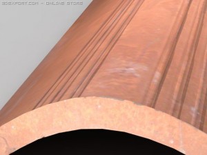roofing tiles 2 Modello 3D
