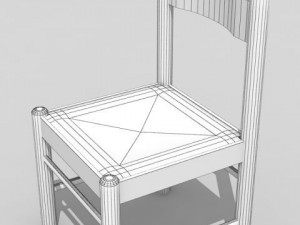 chair 14 Modello 3D
