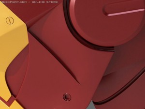 ironman head 3D 模型