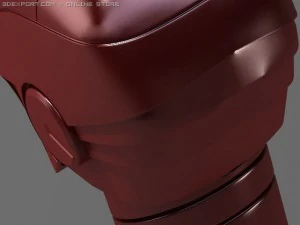 ironman head 3D Model