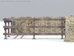 fence hd 3D Model