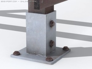 fence hd 3D Model