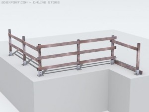 fence hd 3D Model