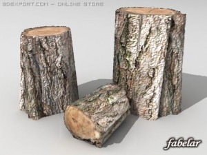 logs hd Modelo 3D