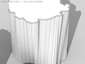 logs hd 3D Model