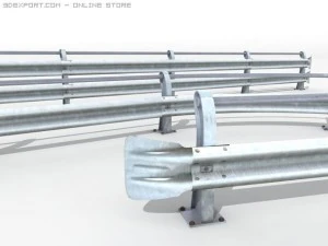3 guardrails 3D Model