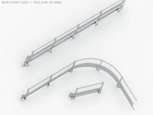 3 guardrails 3D Model