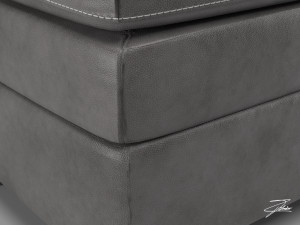 gleason ottoman chair Modèle 3D