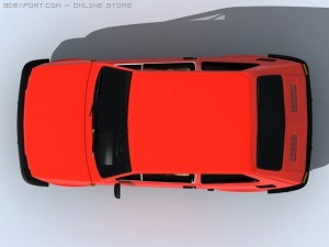 fiat 126 Modelo 3D