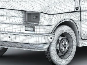 fiat 126 3D Model