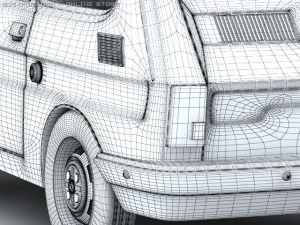 fiat 126 3D Model