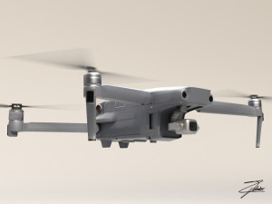dji mavic 2 3D Model