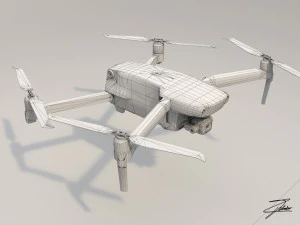 dji mavic 2 3D Model