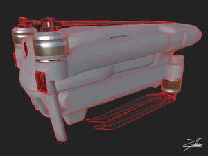 dji mavic 2 3D Model